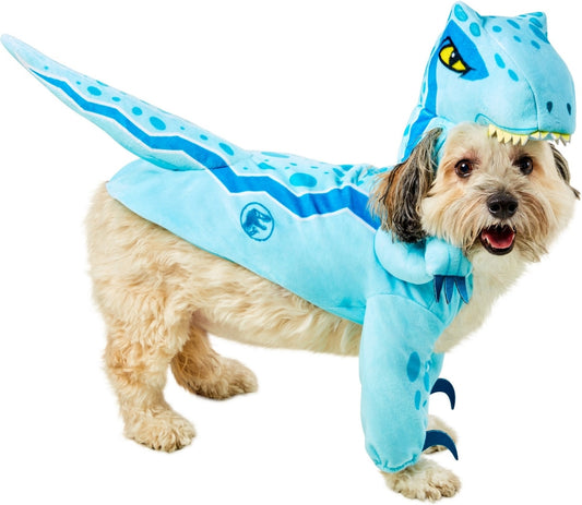 Disfraz velociraptor Blue Jurassic World para mascota