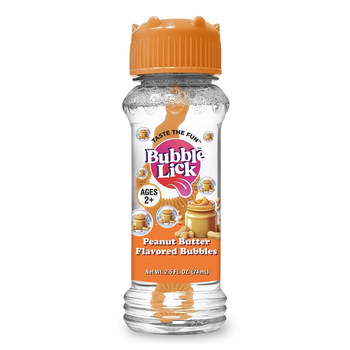 Bubble Lick burbujas sabor mantequilla de maní para perro