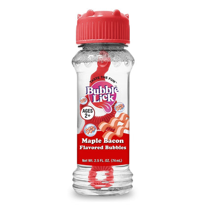 Bubble Lick burbujas sabor tocineta con maple para perro