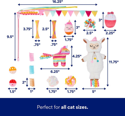 Bolsa de fieltro con forma de llama Frisco