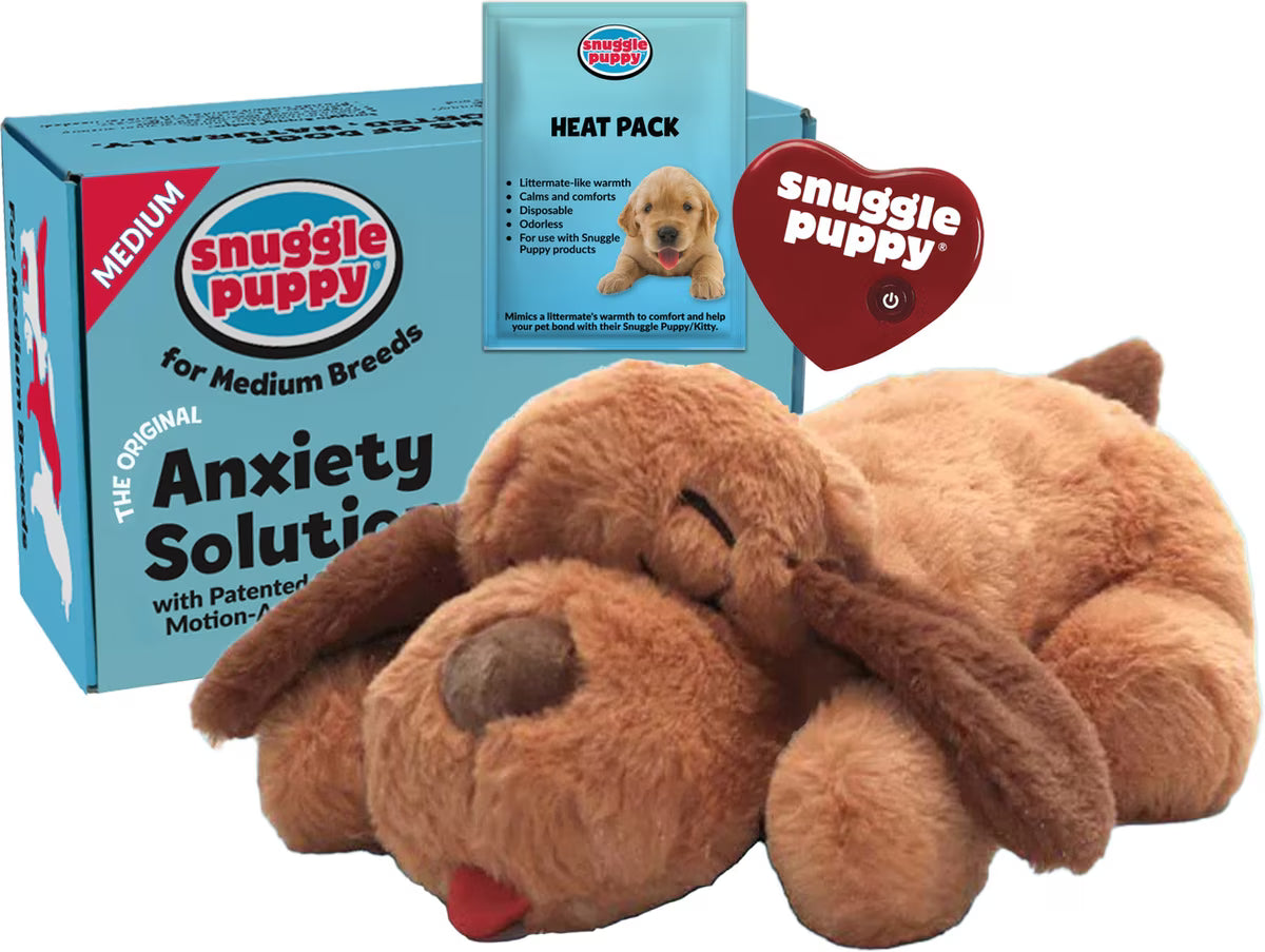 Snuggle Puppy - Peluche reconfortante con latido