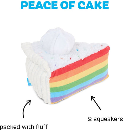 Detalle de las capas del queque de peluche BARK